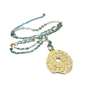 Collier Pendentif Amour Créatif en Argent et Or Bicolore avec Breloque Cœur Diamant Personnalisée - Product Image 5
