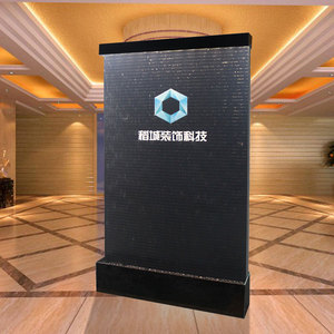 Modern Acrylic Water Wall Panel with Color Changing LED Lighting for Indoor Decoration - Product Image 6