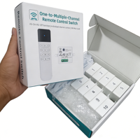 Relais WiFi RF intelligent pour éclairage LED, pompes à eau, moteurs de rideaux, actionneurs linéaires – Solution de modernisation intelligente pour maison, hôtel, appartement, magasin