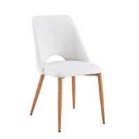 Silla de comedor individual moderna, cristal acrílico, vidrio orgánico, tela para el hogar, asiento individual de refrigeración de retazos, silla de comedor reactiva