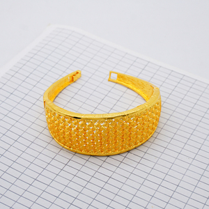 Gdjwri bj1500 dây vòng cổ Hoop bông tai vòng Bangle <span class=keywords><strong>4</strong></span> cái <span class=keywords><strong>Set</strong></span> bạc mạ vàng Phụ Nữ Phụ kiện trang sức bán buôn - Product Image 4