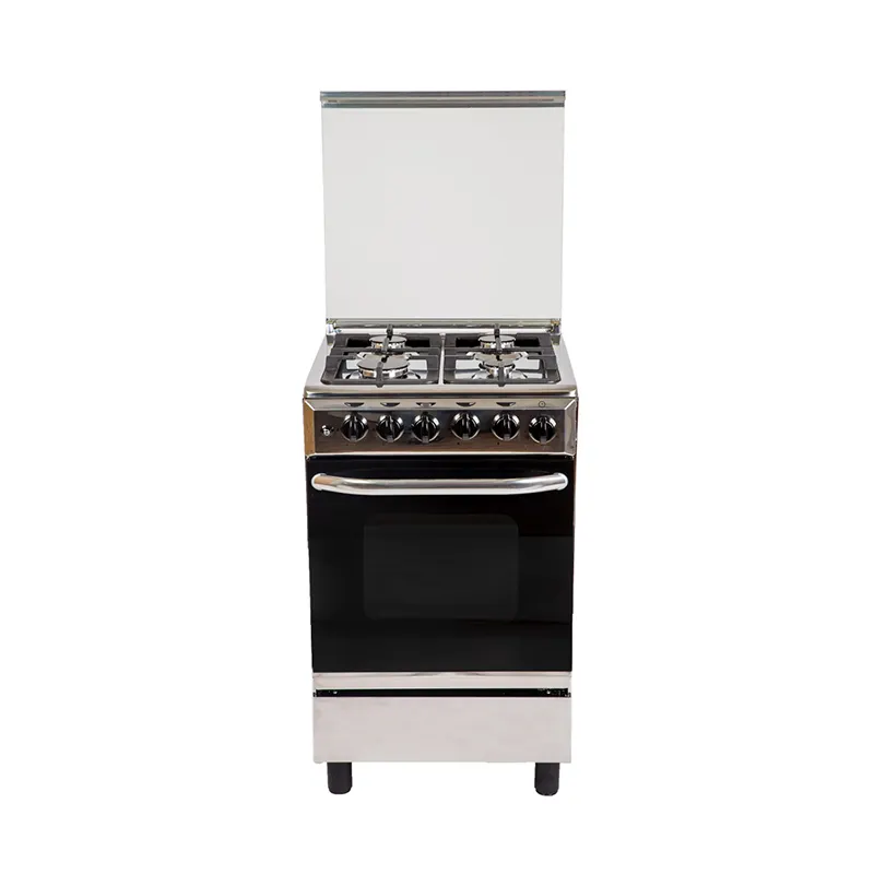 Restaurant equipment free standing cooker gas range gas stove with electric oven