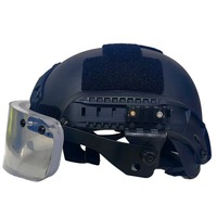 Casque de sécurité en matériau aramide de type V sans fentes avec système de suspension Wendy, couleur personnalisée, casque tactique double usage 4