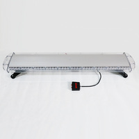 BIAOCHI 88*LEDs, lumière de signalisation de toit de voiture haute puissance et haute visibilité, barre lumineuse clignotante rouge et bleue avec accessoires, 12V 24V