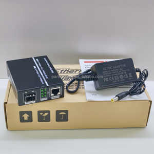 ตัวแปลงสัญญาณไฟเบอร์กิกะบิตขายดี 1SFP 1RJ45 1000M อีเธอร์เน็ต ออปติคอล มีเดีย คอนเวอร์เตอร์ จ่ายไฟ DC5V สำหรับเครือข่ายโทรคมนาคม - Product Image 2