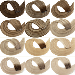 חדש להגיע הסיטונאי עבה סוף עבה remy cuticle כפול מצוייר יד רוסי גאון הרחבות שיער - Product Image 6