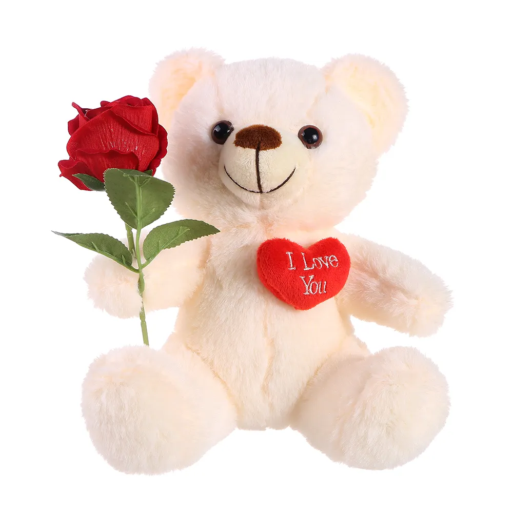 I Love You boneka beruang Peluches San Valentin Day boneka hewan Teddy Bear untuk Hari Valentine
