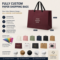 Sacs en papier personnalisés Newsense avec logo pour boutique de vêtements, sac de shopping vert foncé mat avec poignées en ruban pour robes et cadeaux
