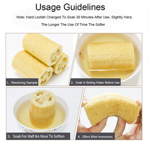 Natural Whole Wool Loofah Dishwashing Brush Non-Stick <b>Sponge</b> Head Wood <b>Handle</b> Traditional Design for Kitchen Use Base Included - Product Image 6