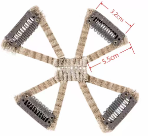 Extensiones de Cabello Humano 100% Invisibles con Clip, Fáciles de Colocar en Casa, para Añadir Volumen - Product Image 2