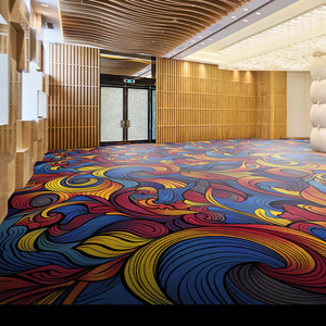 Alfombras de pared <span class=keywords><strong>a</strong></span> pared para restaurante impresas en 3D Nylon impreso con patrones únicos de alfombra de casino Exclusivo para América del Norte y del Sur - Product Image 3