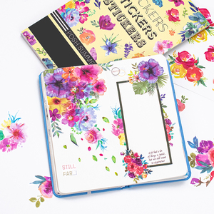 Libro di Adesivi Personalizzati Premium con Fogli Dorati, Diario di Attività con Carta Scrivibile, Adesivi Decorativi Fai-<span class=keywords><strong>da</strong></span>-Te, Prodotto Creativo <span class=keywords><strong>per</strong></span> <span class=keywords><strong>Adulti</strong></span> - Product Image 3