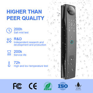 Venta caliente Tarjeta de código de bloqueo Digital desbloqueo externo 3D reconocimiento facial seguridad cerradura de puerta inteligente al aire libre impermeable con cámara - Product Image 4