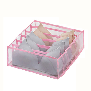 Organizzatore armadio pieghevole cassetto per la casa biancheria intima separata calzini scatola di immagazzinaggio con 6/7/11 griglie per la cucina dormitorio - Product Image 2