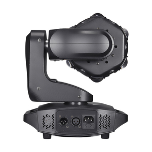 Projecteur de scène MOKE multi-effets 120W RGBW à tête mobile, avec fonctions boule disco, faisceau et stroboscope, éclairage DJ DMX pour mariages, clubs, discothèques et scènes DJ - Product Image 4