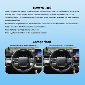 Sistema de Control de Crucero EASYGUARD para Toyota Levin/Yaris/Vios/Reiz, Sistema de Control de Velocidad, Limitador de Velocidad para Automóvil - Product Image 6