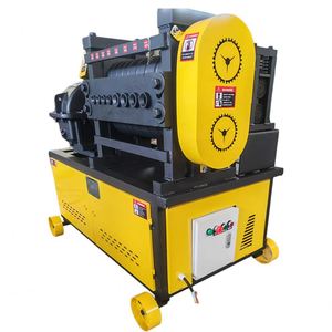 เครื่องยืดเหล็กเส้นเศษเหล็ก 6-20A 380V 8 รู มอเตอร์ 11kW ตัวลดความเร็ว 350 - Product Image 2