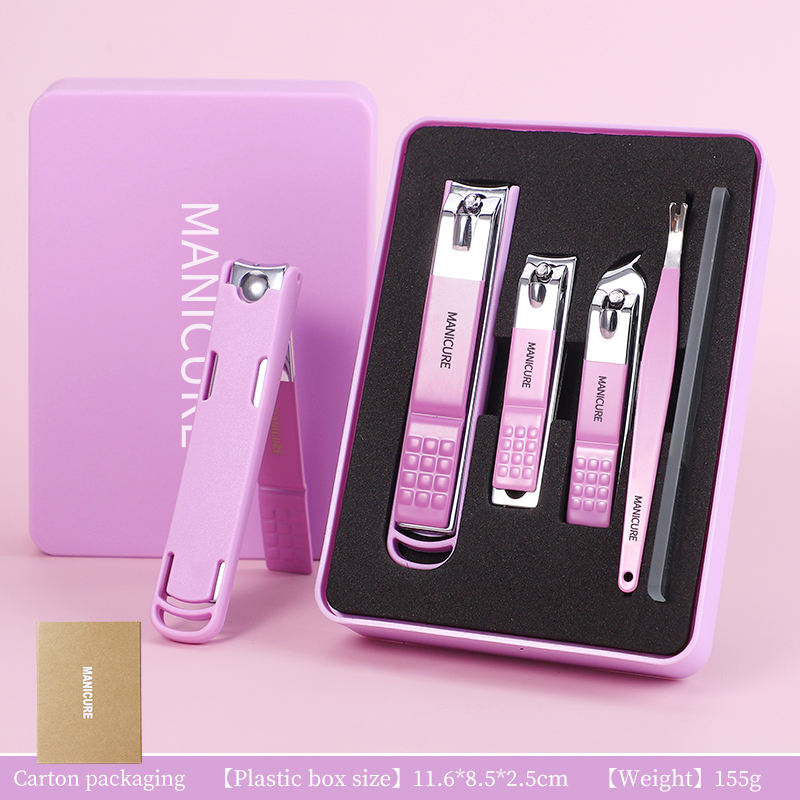 Ensemble 5 pièces violet