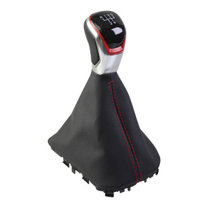 Car Gear <b>Shift</b> <b>Knob</b> Leather 5 6 Speed Ergonomic For Volkswagen Seat Ibiza Mk5 2017 2025 Models - Product Image 3