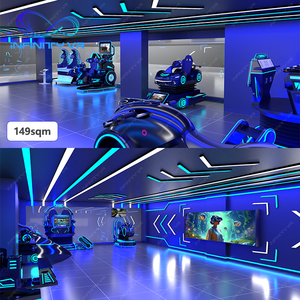 VR Magic Park Arcade VR Center Car Simulator Set 9d Theme Parque <span class=keywords><strong>de</strong></span> atracciones Niños Gran espacio Multijugador Parque infantil <span class=keywords><strong>Juegos</strong></span> <span class=keywords><strong>de</strong></span> interior - Product Image 4