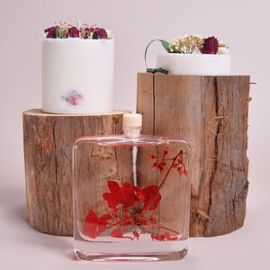 Bougie de cidre parfumée à la lavande Offre Spéciale faite à la main avec diffuseur de roseau Rela Home Fragrance pour Diwali Decor - Product Image 4