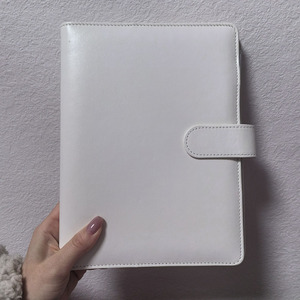 <span class=keywords><strong>Agenda</strong></span> de Cuero PU Macaron A5, Cubierta para Libro de Desafío de Ahorro, Planificador Diario Personalizado, Carpeta de 100 Sobres con Cierre Magnético - Product Image 2