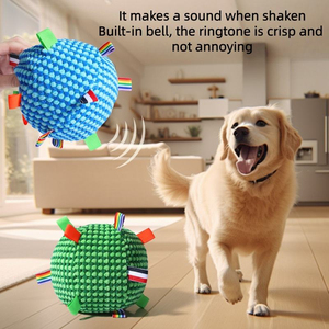 Accesorios para Perros, Novedades, Juguetes de Peluche Interactivos de Alta Calidad con Sonido y Campana, Juguetes para Masticar para Perros - Product Image 2
