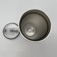 Vente en gros usine – Nouveaux gobelets de voyage isothermes en acier inoxydable avec revêtement poudré, personnalisables avec LOGO, 20 oz, pour voiture, café, avec couvercle, maintien au chaud 6-12 heures