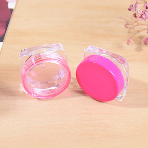 ขวดพลาสติกทรงเหลี่ยมพร้อมฝาปิดแบบ Snap Top ผลิตในเจ้อเจียง สำหรับเก็บตัวอย่างเครื่องสำอางและจ่ายเครื่องสำอาง ความจุ 5 มล. - Product Image 3
