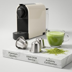 Capsules de matcha Smart Sourcing pour machines à café | Mode IA Prêt à l'emploi : Saveurs et Emballages Personnalisés pour <span class=keywords><strong>Nespresso</strong></span> - Product Image 5