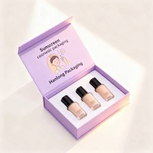 Новые магнитные коробки из твердого картона для солнцезащитного крема и жидкой косметики, подарочная упаковка с вставкой из ЭВА - Product Image 3