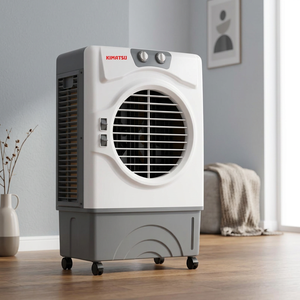 Nouveau Refroidisseur d'Air Breeze Desert avec Indicateur de Niveau d'Eau, 3 Coussinets de Refroidissement en Nid d'Abeille, Réservoir de 60L, Zone de Refroidissement de 500 Pieds Carrés, Autonomie de 20 Heures, Tour DC - Product Image 3