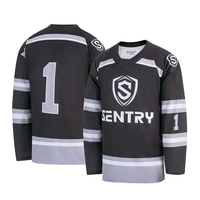 Jersey de Hockey Personalizado con Bordado, Logotipo del Equipo, Transpirable, de Secado Rápido, Uniforme Sublimado, Alta Resistencia al Desgaste