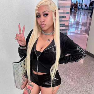 C1598 yeni tasarımcı uzun kollu ceket Hoodie ve şort sonbahar için iki parçalı Set - Product Image 2