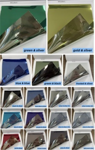 <span class=keywords><strong>Film</strong></span> adhésif réfléchissant argenté pour vitres, effet <span class=keywords><strong>miroir</strong></span> unidirectionnel, protection UV, intimité diurne, décoratif et amovible (5%, 20%, 35%, 50% VLT) - Product Image 4