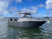 Bateau de pêche de plaisance à cabine ouverte en aluminium 5083 Profisher 6,25 m (20,5 pi) homologué CE, modèle 2023