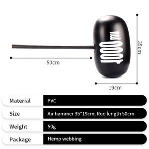 Martillo Inflable de Juguete de PVC Negro Promocional Personalizado para Niños - Product Image 2