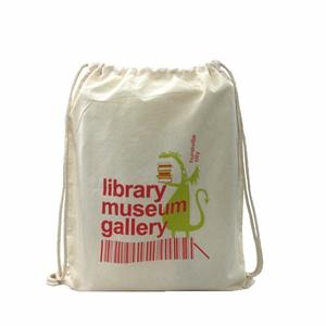 Bolsa de regalo de Navidad con cordón de algodón puro 100%, lona plegable de Color Natural sólido para bodas, eventos, regalo de Navidad Natural - Product Image 6