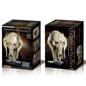 Bloques de Construcción de Plástico ABS de Partículas Pequeñas M-902, Modelo de Casco de Figura General, Juguete Educativo Creativo - Product Image 6