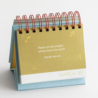 Calendrier de bureau personnalisé, calendrier de table, vente en gros