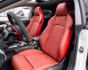 Accessorio per Interni Auto <span class=keywords><strong>Audi</strong></span> A6 C7, Kit di Aggiornamento <span class=keywords><strong>Sedili</strong></span> S6, Copertura in Pelle Anteriore e Posteriore per <span class=keywords><strong>Audi</strong></span> A6 - Product Image 2