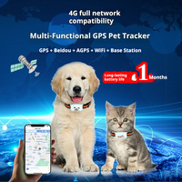 Rastreador GPS GPRS Inteligente para Mascotas, Resistente al Agua, Multifuncional, con Rastreo en Tiempo Real para Perros y Gatos, Mini Antipérdida