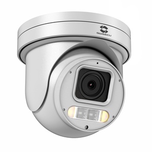 Gwsecu 8MP an ninh ngoài trời POE 4k PTZ cam ai phát hiện khuôn mặt âm thanh 2 chiều ánh sáng kép đầy đủ màu sắc tầm nhìn ban đêm ống kính zoom quang học 5x - Product Image 1