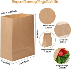 Tùy chỉnh in logo dược truy cập y tế Sickness SOS trắng Kraft bánh mì Túi giấy cho y học Túi giấy mà không cần xử lý - Product Image 3