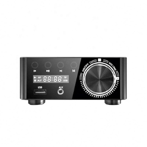 มินิแอมพลิฟายเออร์เสียงไฮไฟ บลูทูธ 5.0 พาวเวอร์คลาส D รุ่น TPA3116 ดิจิตอลแอมป์ 50W*2 สำหรับใช้ในบ้าน รถยนต์ เรือ พร้อมช่องต่อ USB/AUX - Product Image 1