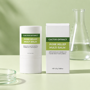 Baume Visage Cactus Tendance Actuelle au Squalane et Acide Hyaluronique – Hydratant, Raffermissant, <span class=keywords><strong>Anti</strong></span>-rides, Estompe les Taches Brunes – Non Testé sur les Animaux - Product Image 2
