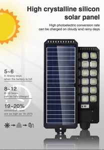 Directamente de fábrica, farola Solar de 200W, farola Solar Led, farola Solar para exteriores de 10W y 30W, resistente al agua, entrega rápida <span class=keywords><strong>Ti</strong></span> - Product Image 6