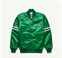 Blouson Bomber Homme Personnalisé Imperméable Coupe-Vent Col V Fermeture Éclair Noir Hiver Streetwear Broderie Lettre Avant Vêtement d'extérieur