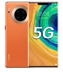 Tela curva original para celular Huawei Mate 30 Pro, 5G Smartphone 8 + 256GB Android, desbloqueio original, usada