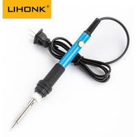 Kit de Soldadura RTS LK000 de 60W con Temperatura Ajustable, Calentamiento Rápido, Tipo Lápiz, para PCB, Taller Profesional, Bricolaje